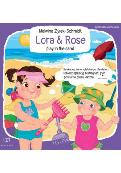Lora&Rose play in the sand