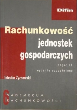 Rachunkowość jednostek gospodarczych część IV