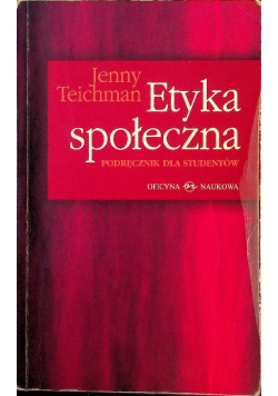 Etyka społeczna
