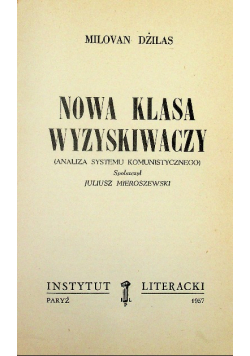 Nowa klasa wyzyskiwaczy