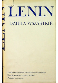 Lenin Dzieła wszystkie tom 5