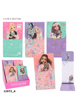 Notesik z magnesem Top Model 12972A 1 szt. mix
