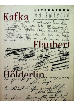 Literatura na świecie Nr 1- 2 / 2003