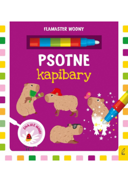 Flamaster wodny. Psotne kapibary