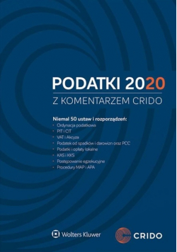 Podatki 2020 z komentarzem CRIDO