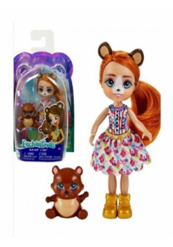 Enchantimals.Wycieczka z lalką miś HTP81