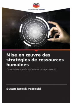 Mise en œuvre des stratégies de ressources humaines