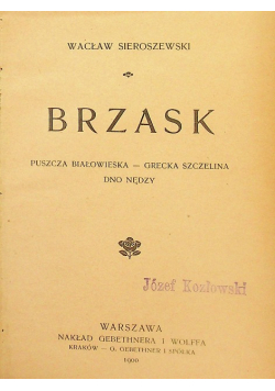 Brzask 1900 r.