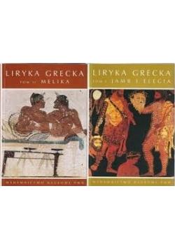 Liryka Grecka, Jamb i Elegia / Melika