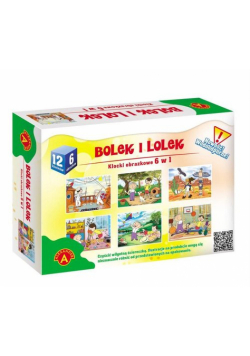Klocki obrazkowe Bolek i Lolek