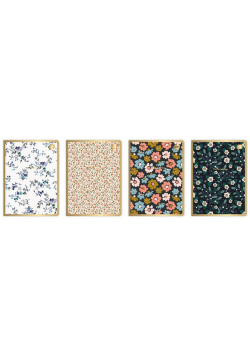 Zeszyt A5/60K linia Metallic Floral (10szt)