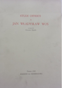 Studi Offerti a Jan Władysław Woś