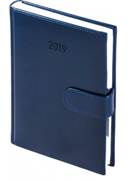 Kalendarz 2019 A5 Dzienny Nebraska magnes Granat