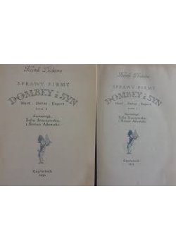 Dombey i syn tom I-II