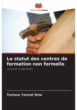 Le statut des centres de formation non formelle