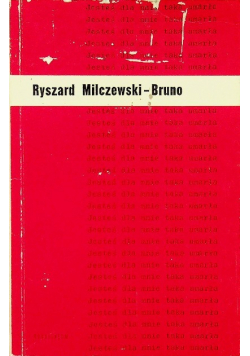 Jesteś dla mnie taka umarła