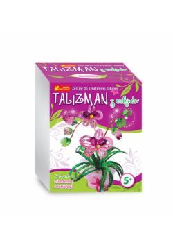 Talizman z cekinów Cudowna Orchidea