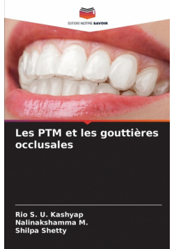 Les PTM et les gouttières occlusales