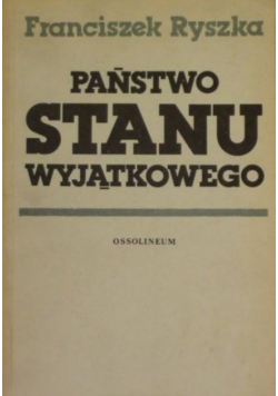 Państwo stanu wyjątkowego
