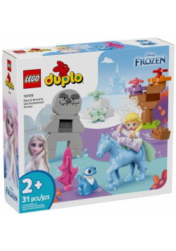LEGO(R) DUPLO 10418 Elsa i Bruni w Zaczarowanym Lesi
