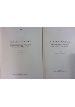 Dzieje sztuki polskiej, zestaw 2 książek