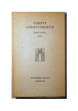 Corpvs  Christianorvm