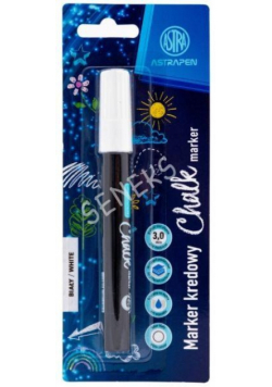 Marker kredowy okrągły Astrapen biały