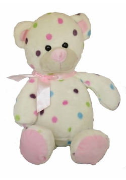Miś różowy 25 cm