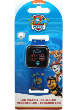 Zegarek LED z kalendarzem Paw Patrol PAW4354