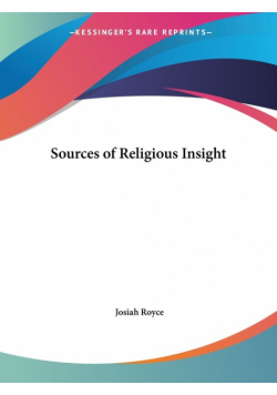 Sources of Religious Insight