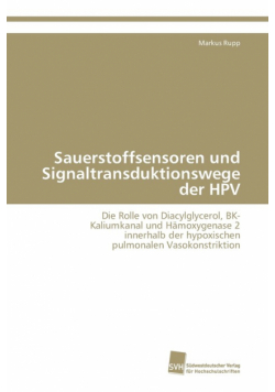 Sauerstoffsensoren und Signaltransduktionswege der HPV