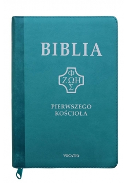 Biblia pierwszego Kościoła z paginatorami turkus