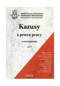 Kazusy z prawa pracy z rozwiązaniami Część 1