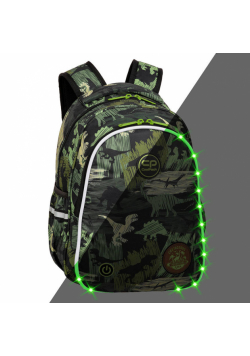 Plecak 2-komorowy Coolpack Jimmy LED Adventure Park
