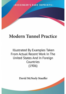 Modern Tunnel Practice