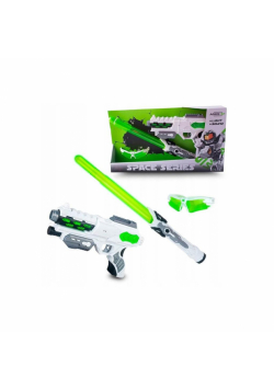 Pistolet, miecz świetlny, okulary dźwięk, światło
