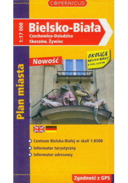 Bielsko-Biała plan miasta