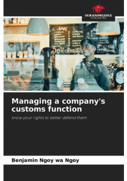 Managing a company's customs function