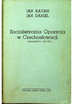 Socjalistyczna Opozycja w Czechosłowacji