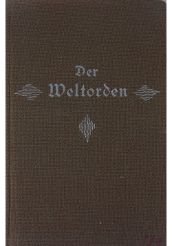Der Weltorden,1929r.