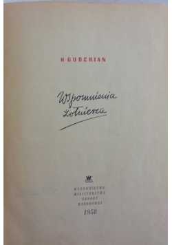 Wspomnienia Żołnierza