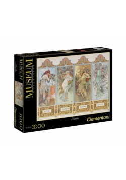 Puzzle Museum Collection Mucha The Four Seasons 1000