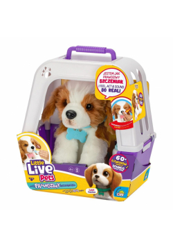 Little Live Pets - Piesek z transporterkiem