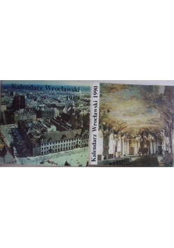 Kalendarz Wrocławski , rok 1989 i 1990