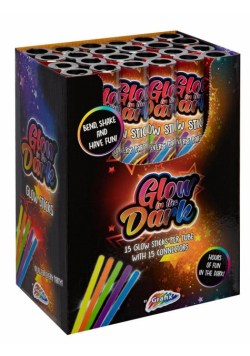 Pałeczki fluorescencyjne swiecące 15szt