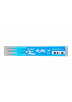 Wkład Pilot Frixion Ball Jasnoniebieski Medium 3 sztuki