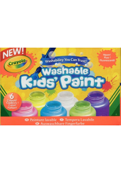 Crayola Farby zmywalne neonowe