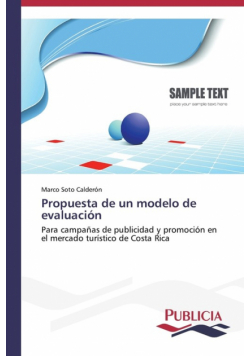Propuesta de un modelo de evaluación