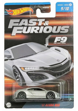 Hot Wheels Auto '17 Acura NSX 1:64 HNT19