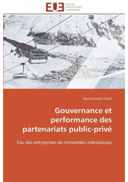 Gouvernance et performance des partenariats public-privé